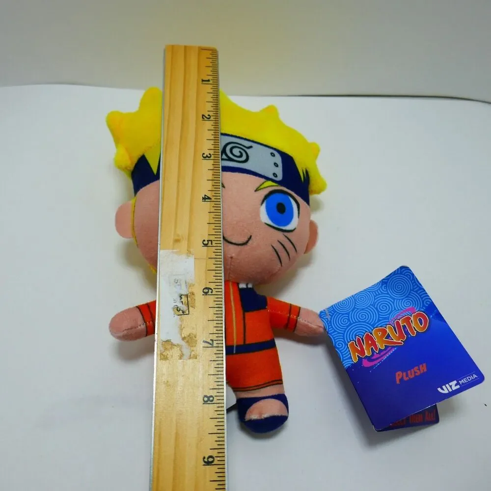 Naruto Uzumaki Plush Doll Toy Factory VIZ Media 2002 Anime Stuffed Toy Official